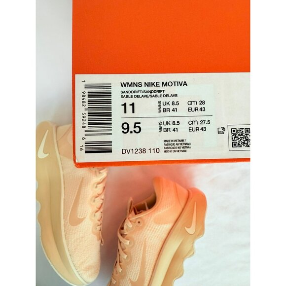 * 9.5 MEN’S NIKE MOTIVA SANDDRIFT DV1238-110 RUNNING SHOES SPORTSWEAR RUNNING - Picture 7 of 7